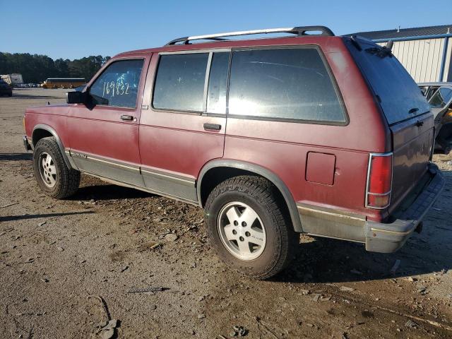 1GKDT13W2R2511312 - 1994 GMC S15 JIMMY MAROON photo 2