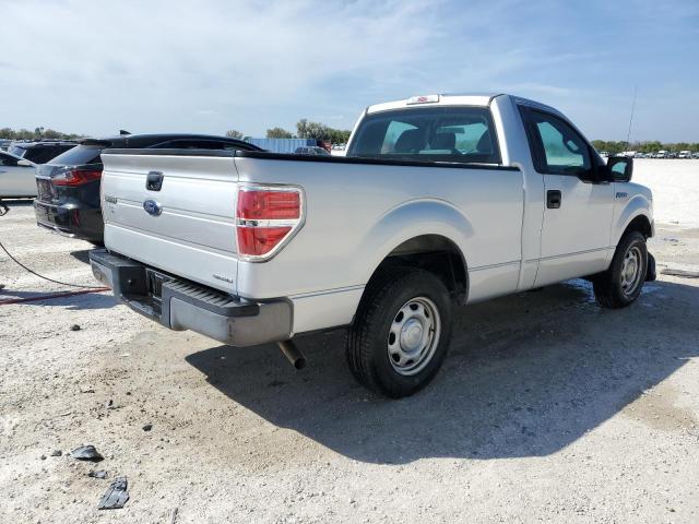 1FTMF1CM2DKD36876 - 2013 FORD F150 SILVER photo 3