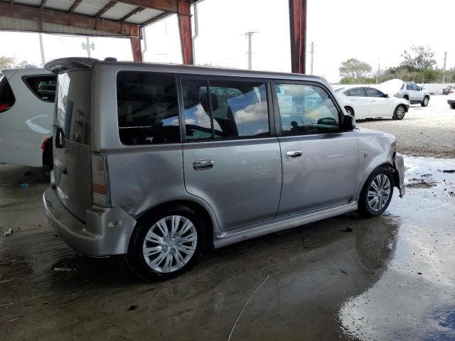 JTLKT324664120621 - 2006 TOYOTA SCION XB SILVER photo 3