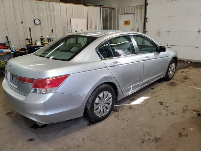 1HGCP2F35CA233099 - 2012 HONDA ACCORD LX SILVER photo 3