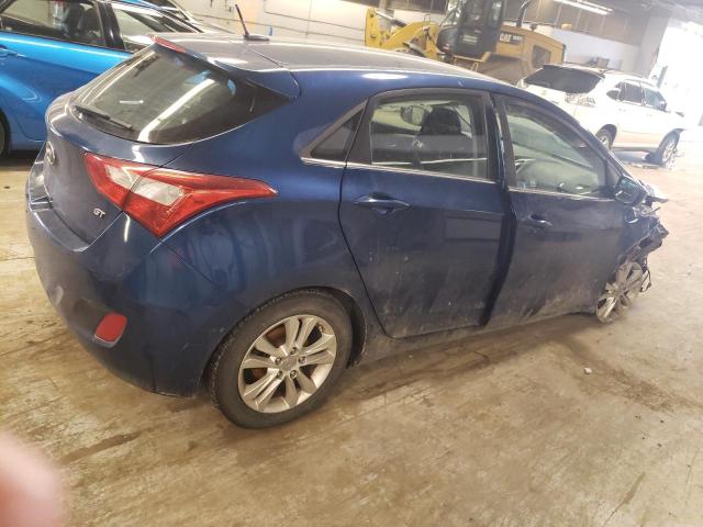 KMHD35LH7FU235919 - 2015 HYUNDAI ELANTRA GT BLUE photo 3