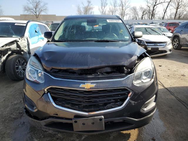 2GNALBEK6G6109847 - 2016 CHEVROLET EQUINOX LS CHARCOAL photo 5