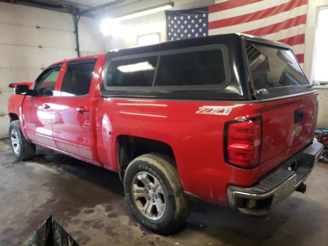 3GCUKREC1FG430756 - 2015 CHEVROLET silverado K1500 LT RED photo 2