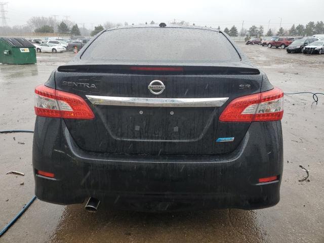 3N1AB7AP7EL617251 - 2014 NISSAN SENTRA S BLACK photo 6