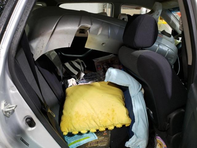 2T1KR32E36C556908 - 2006 TOYOTA COROLLA MA XR SILVER photo 10