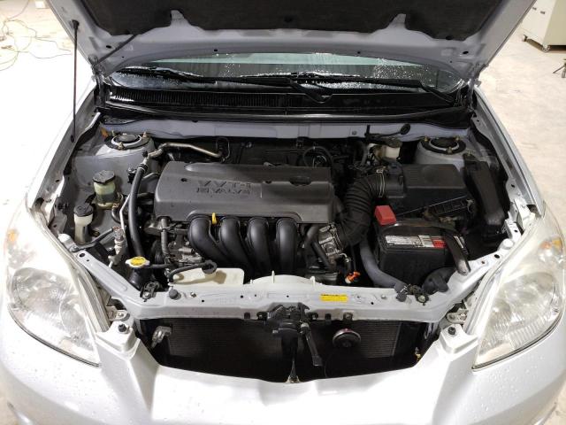 2T1KR32E36C556908 - 2006 TOYOTA COROLLA MA XR SILVER photo 11