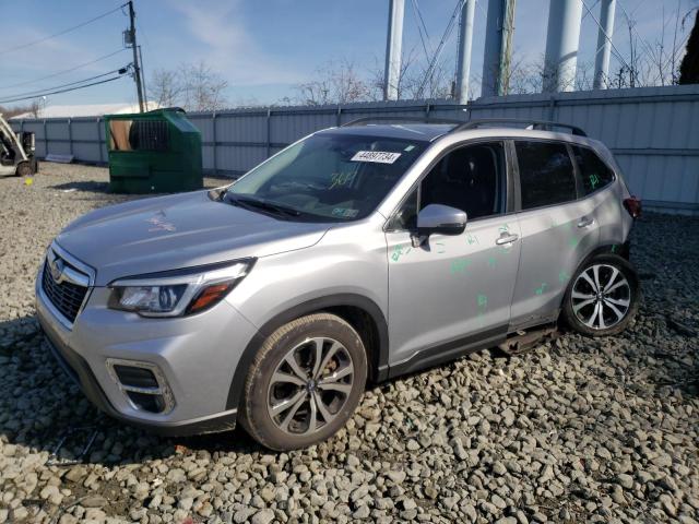 JF2SKAUC6KH491046 - 2019 SUBARU FORESTER LIMITED SILVER photo 1