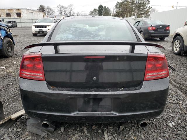 2B3KA53H66H289122 - 2006 DODGE CHARGER R/T BLACK photo 6