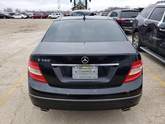 WDDGF54XX8F010809 - 2008 MERCEDES-BENZ C 300 BLACK photo 6