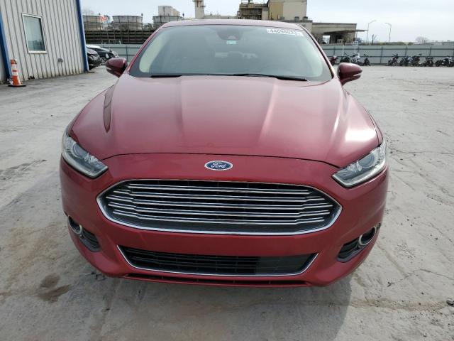 3FA6P0LU5FR213402 - 2015 FORD FUSION SE HYBRID RED photo 5