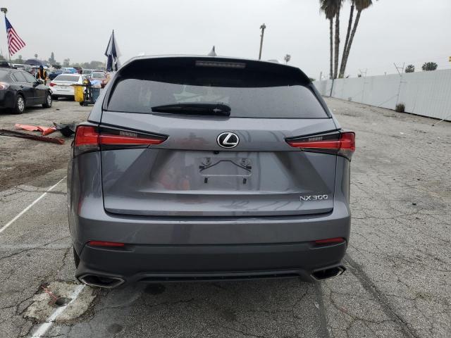 JTJYARBZ0J2094299 - 2018 LEXUS NX 300 BASE ნაცრისფერი ფოტო 6