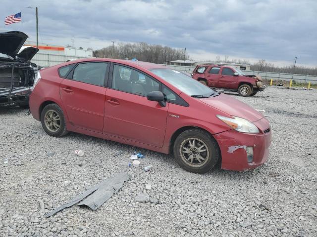 JTDKN3DU5A0099117 - 2010 TOYOTA PRIUS RED photo 4