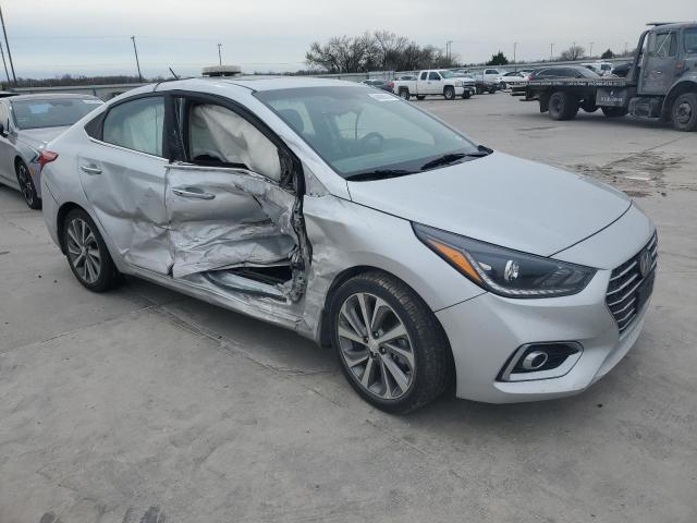 3KPC34A68ME128806 - 2021 HYUNDAI ACCENT LIMITED SILVER photo 4