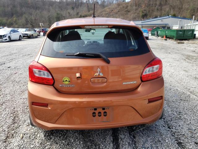 ML32A3HJ2KH011688 - 2019 MITSUBISHI MIRAGE ES ORANGE photo 6