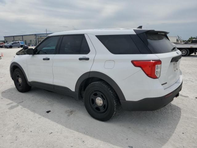 1FM5K8AB6LGC50980 - 2020 FORD EXPLORER POLICE INTERCEPTOR Ақ фото 2