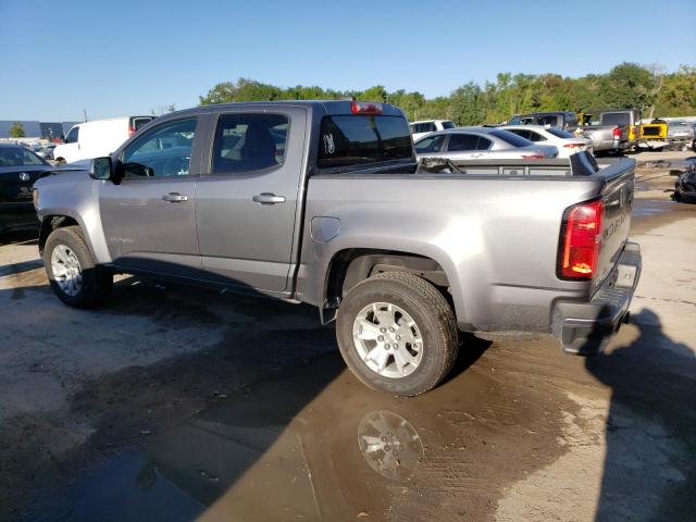 1GCGTCEN3M1125702 - 2021 CHEVROLET COLORADO LT GRAY photo 2