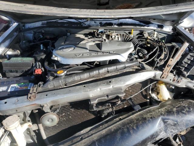 JN8DR09Y51W602380 - 2001 NISSAN PATHFINDER LE ვერცხლისფერი ფოტო 12