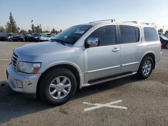 5N3AA08C47N801563 - 2007 INFINITI QX56 SILVER photo 1