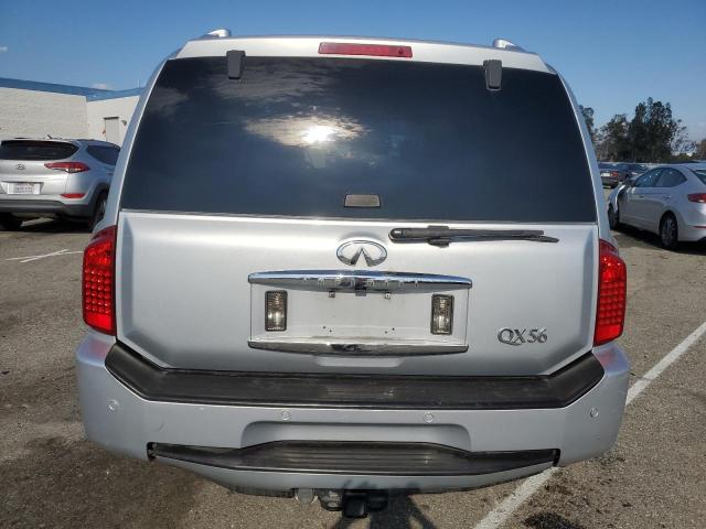 5N3AA08C47N801563 - 2007 INFINITI QX56 SILVER photo 6