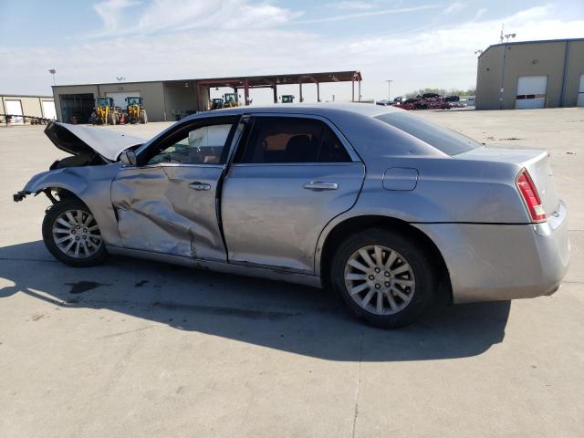 2C3CCAAG2EH382304 - 2014 CHRYSLER 300 SILVER photo 2