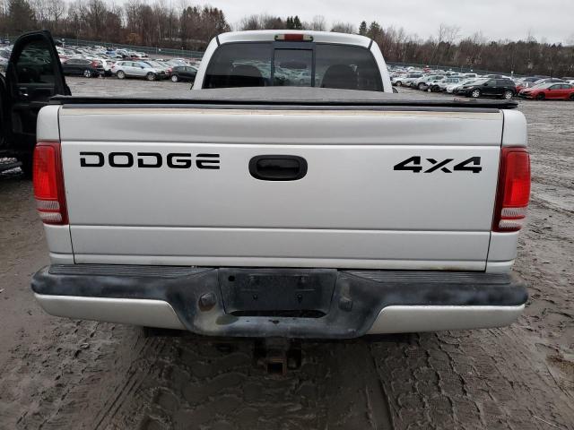 1B7GG26X31S115983 - 2001 DODGE DAKOTA SILVER photo 6