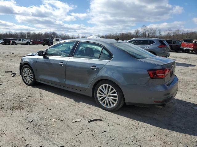 3VWL17AJ1GM355869 - 2016 VOLKSWAGEN JETTA SEL GRAY photo 2