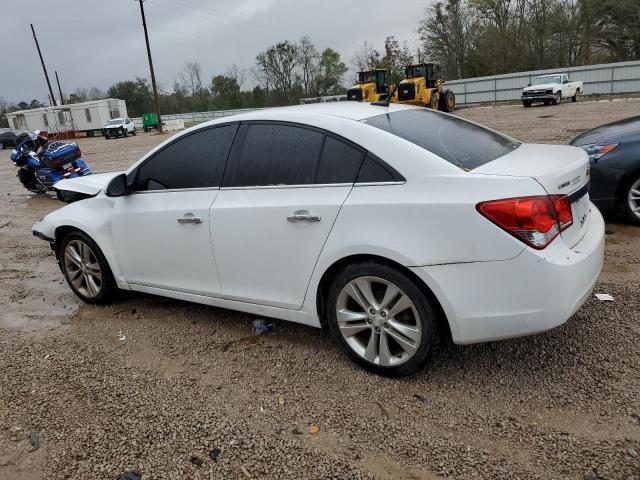 1G1PG5SB4D7217238 - 2013 CHEVROLET CRUZE LTZ WHITE photo 2