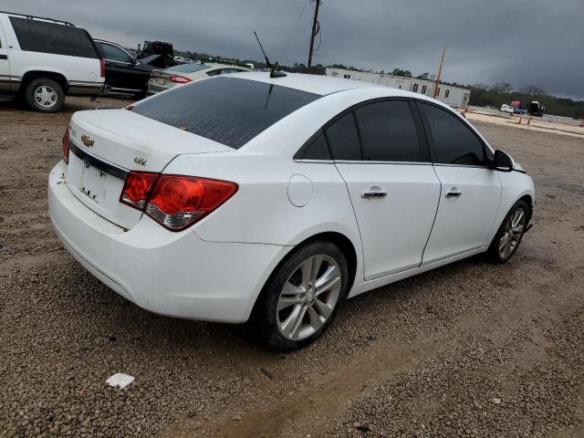 1G1PG5SB4D7217238 - 2013 CHEVROLET CRUZE LTZ WHITE photo 3