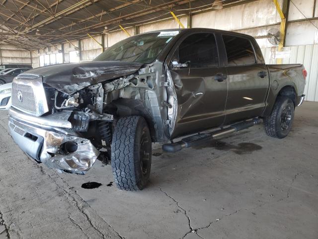 5TFEV54108X066624 - 2008 TOYOTA TUNDRA CREWMAX BROWN photo 1