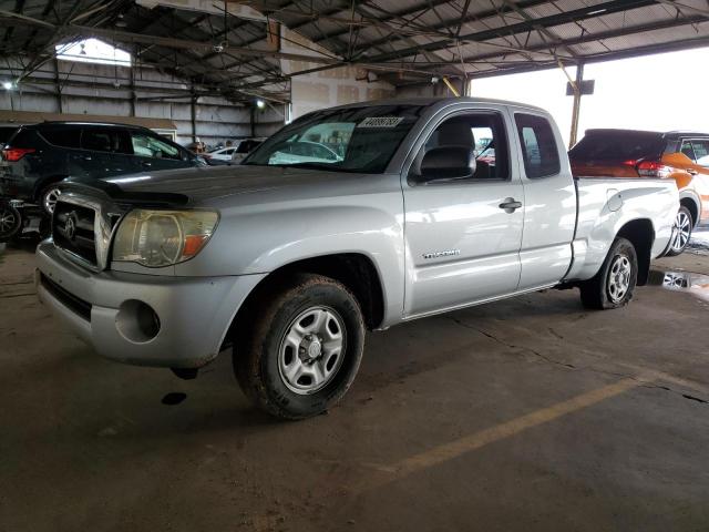 5TETX22N66Z304200 - 2006 TOYOTA TACOMA ACCESS CAB SILVER photo 1