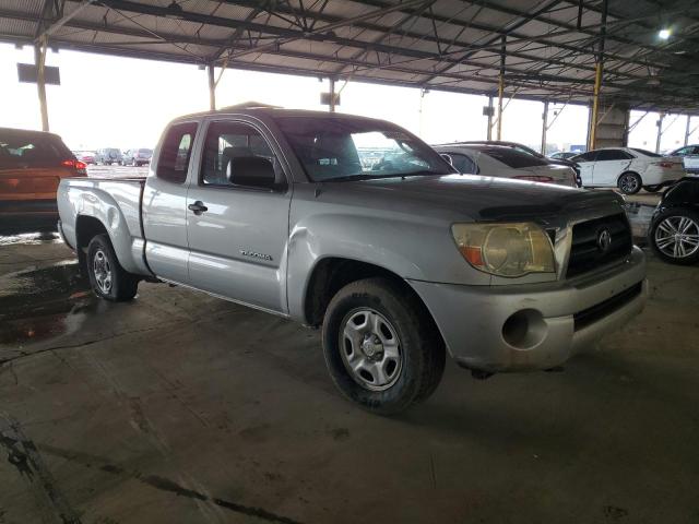 5TETX22N66Z304200 - 2006 TOYOTA TACOMA ACCESS CAB SILVER photo 4