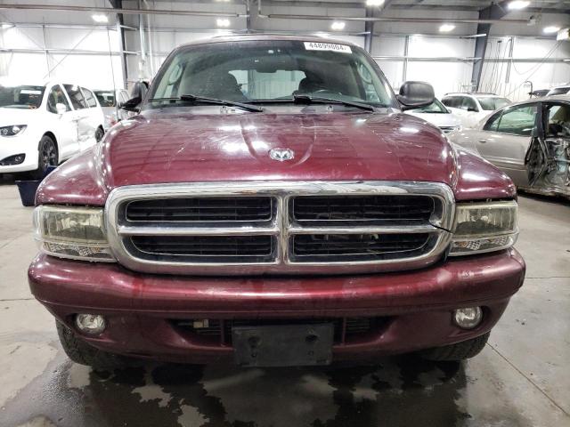 1B4HS28Z71F598899 - 2001 DODGE DURANGO BURGUNDY photo 5