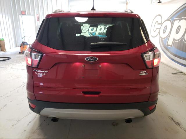 1FMCU9HD0JUA26522 - 2018 FORD ESCAPE SEL MAROON photo 6