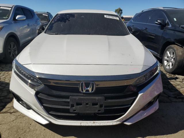 1HGCV1F37NA053688 - 2022 HONDA ACCORD SPORT WHITE photo 5