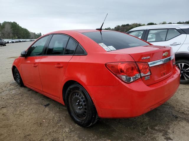 1G1PA5SH2E7190628 - 2014 CHEVROLET CRUZE LS RED photo 2