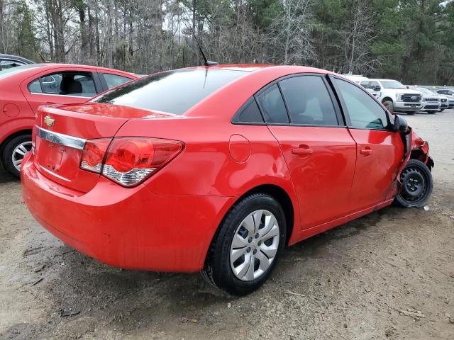 1G1PA5SH2E7190628 - 2014 CHEVROLET CRUZE LS RED photo 3