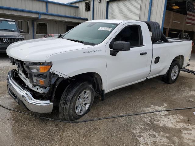 3GCNAAEDXNG636531 - 2022 CHEVROLET SILVERADO C1500 WHITE photo 1