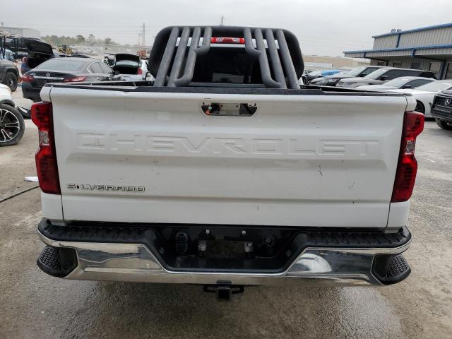 3GCNAAEDXNG636531 - 2022 CHEVROLET SILVERADO C1500 WHITE photo 6