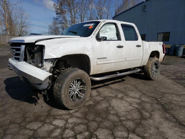 3GTP2VE77CG296078 - 2012 GMC SIERRA K1500 SLE WHITE photo 1