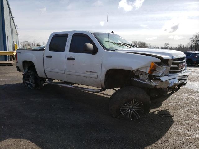 3GTP2VE77CG296078 - 2012 GMC SIERRA K1500 SLE WHITE photo 4