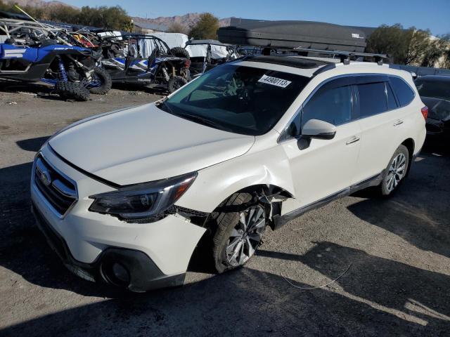 4S4BSETC2J3352711 - 2018 SUBARU OUTBACK TOURING WHITE photo 1