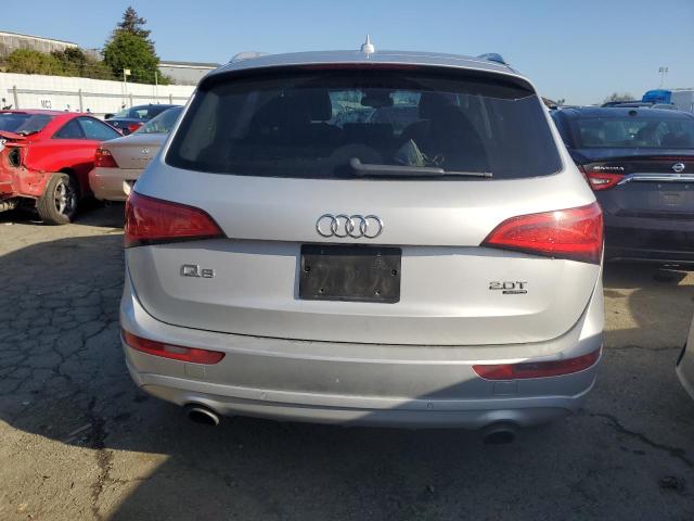 WA1LFAFP9DA040741 - 2013 AUDI Q5 PREMIUM PLUS SILVER photo 6