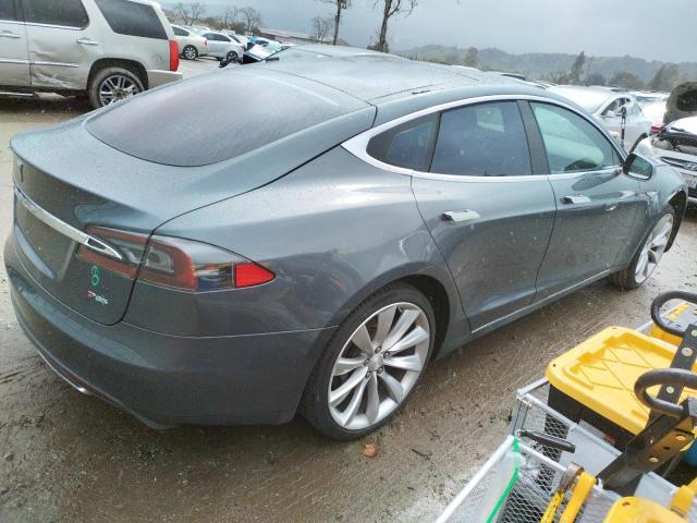5YJSA1DP5DFP10571 - 2013 TESLA MODEL S Արծաթագույն լուսանկար 3
