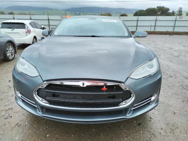 5YJSA1DP5DFP10571 - 2013 TESLA MODEL S Արծաթագույն լուսանկար 5