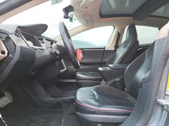 5YJSA1DP5DFP10571 - 2013 TESLA MODEL S Արծաթագույն լուսանկար 7