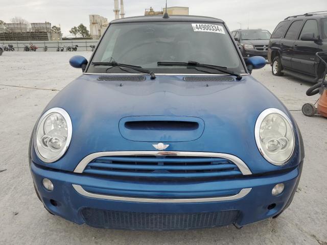 WMWRH33516TK58945 - 2006 MINI COOPER S BLUE photo 5