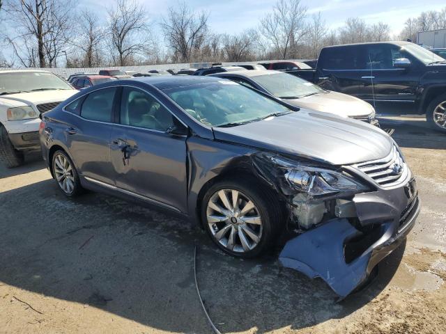 KMHFH4JG7DA213352 - 2013 HYUNDAI AZERA GLS GRAY photo 4