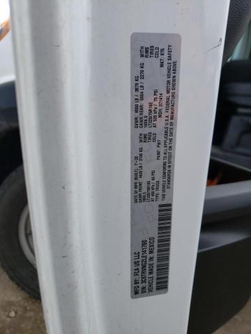 3C6TRVNG2LE141760 - 2020 RAM PROMASTER 1500 STANDARD WHITE photo 12