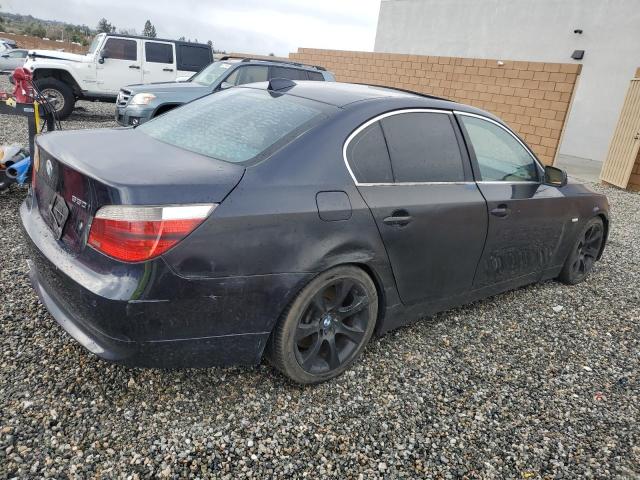 WBANB53517CP06145 - 2007 BMW 550 I BLUE photo 3