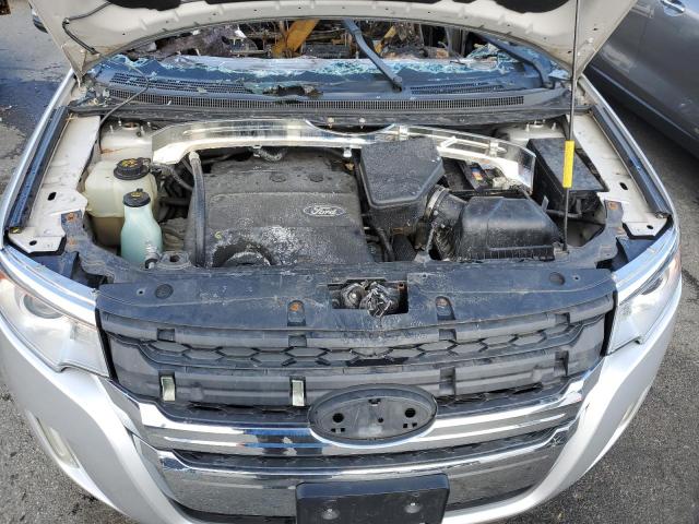 2FMDK4JC9CBA86032 - 2012 FORD EDGE SEL SILVER photo 11